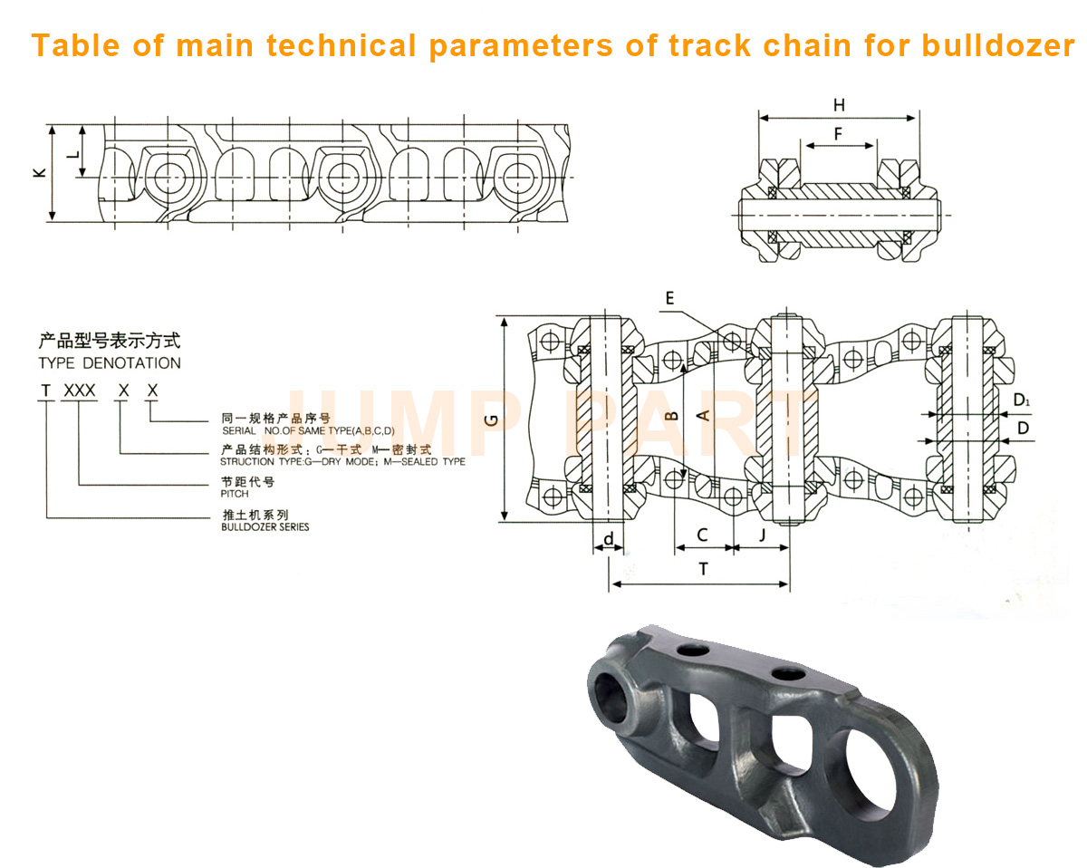 Table-Of-Main-Technical-Parameters-Of-Track-Chain-For-Bulldozer