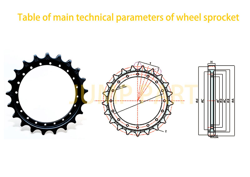 wheel sprocket